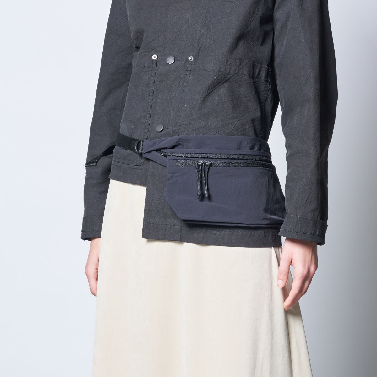 ADDA PLUS KOMATSU ONIBEGIE NYLON BLACK