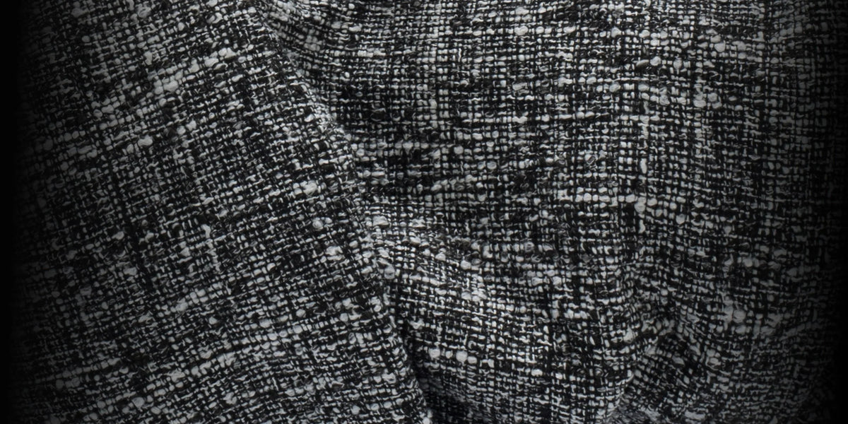 TWEED BLACK&CREAM