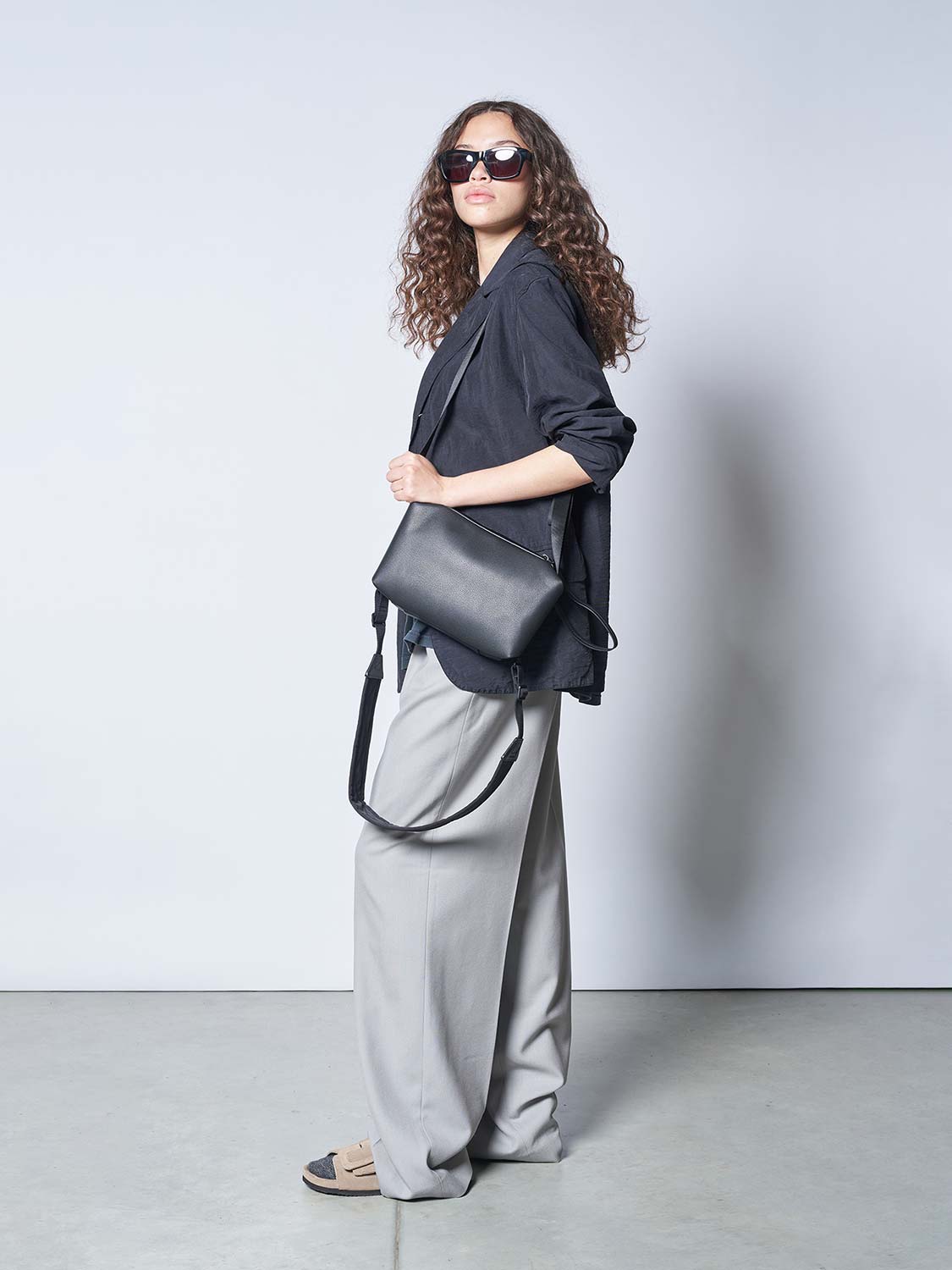 ARNO ALLURA RECYCLED LEATHER BLACK côte&ciel Official