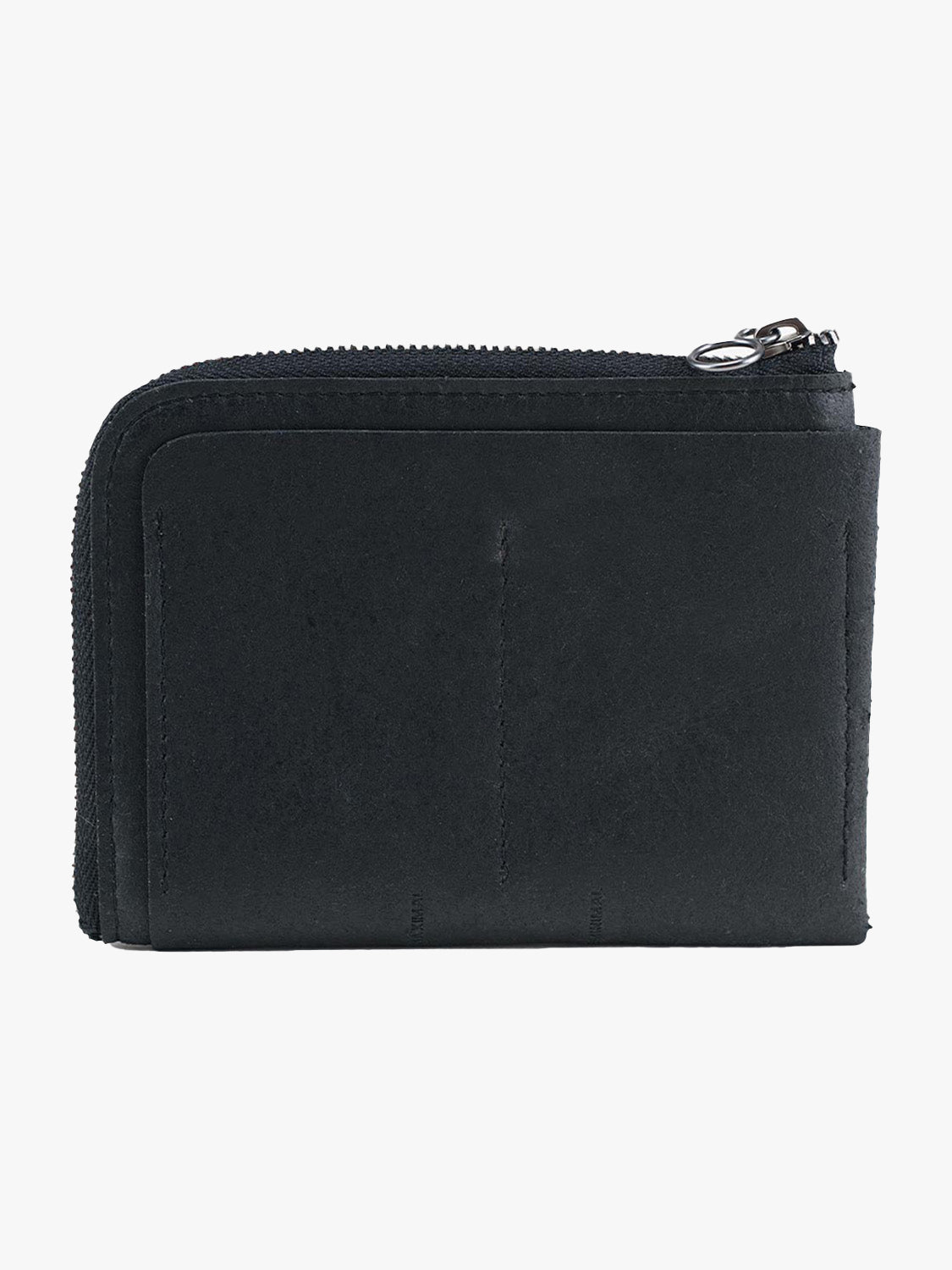 ZIPPERED WALLET L PETITS BLACK