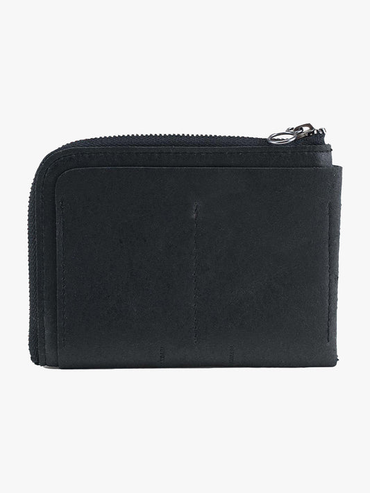 ZIPPERED WALLET L PETITS BLACK