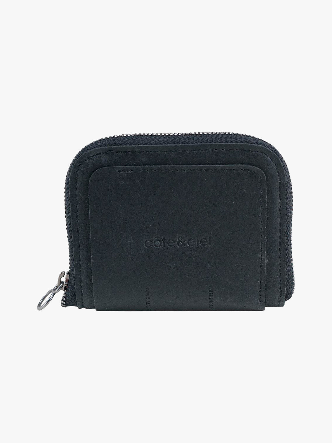 ZIPPERED WALLET M PETITS BLACK