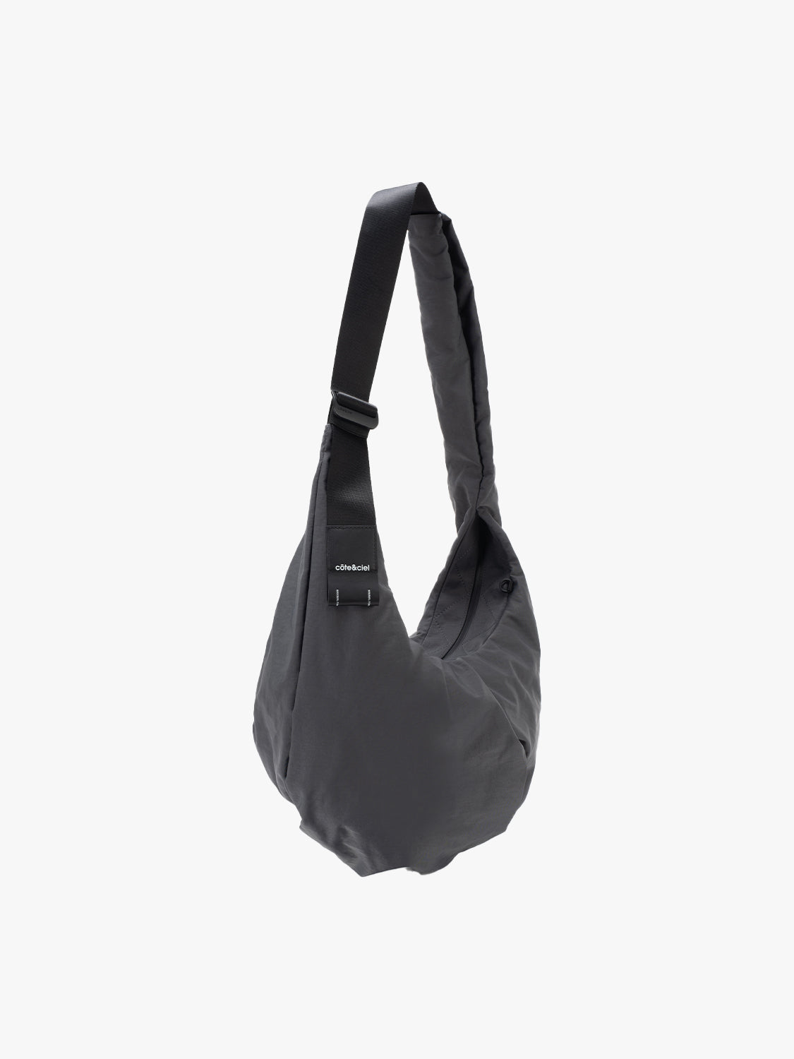 【美品】Cote&Ciel HYCO S SMOOTH ブラック ボディバッグ Hyco S Slate côte&ciel Official