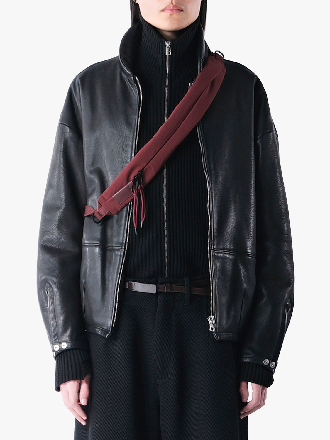 coteetciel Accessory/Strap Adda Smooth Burgundy côte&ciel US 29264