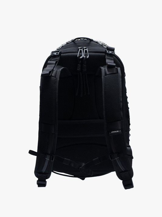 coteetciel Backpack Ladon Tweed Black & Cream côte&ciel US 29273